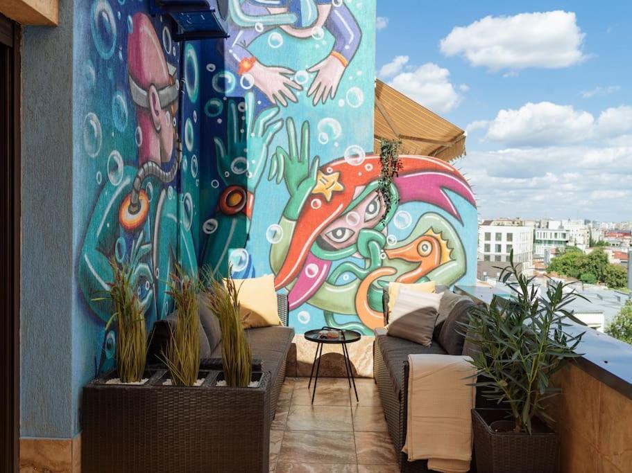 Terrasse Des Plongeurs Apartment Bucharest Luaran gambar